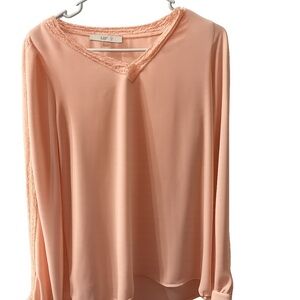 LOFT Soft Pinkish Blouse for Women